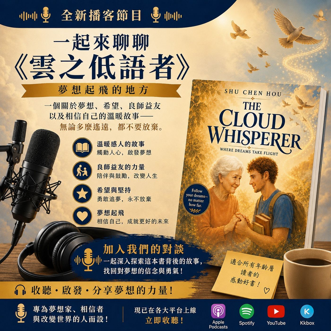 我的聲音重要嗎？找回被忽略的自我價值，讓世界聽見你的故事 episode artwork