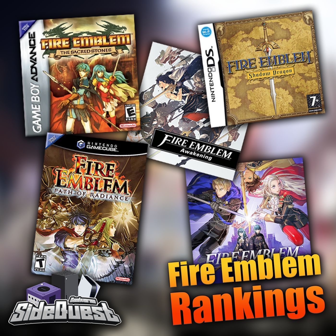 cover of episode Dylan's Fire Emblem Ranking and a Brief History: Sidequest