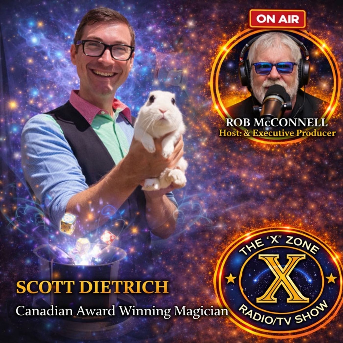 Rob McConnell Interviews - SCOTT DIETRICH - Canadian Award Winning Magician