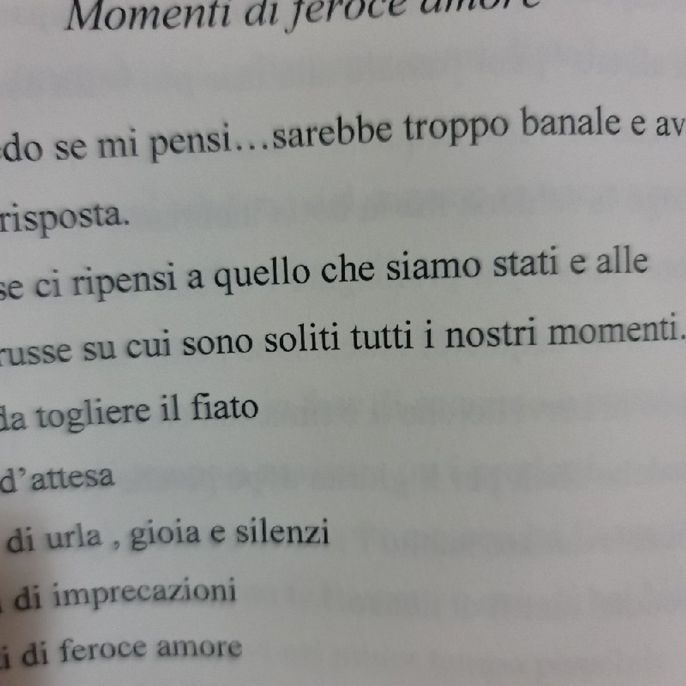Cronache di un\'assenza