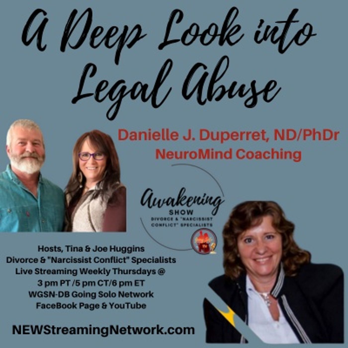 A Deep Look into Legal Abuse with Danielle J Duperret ND PhD episode artwork