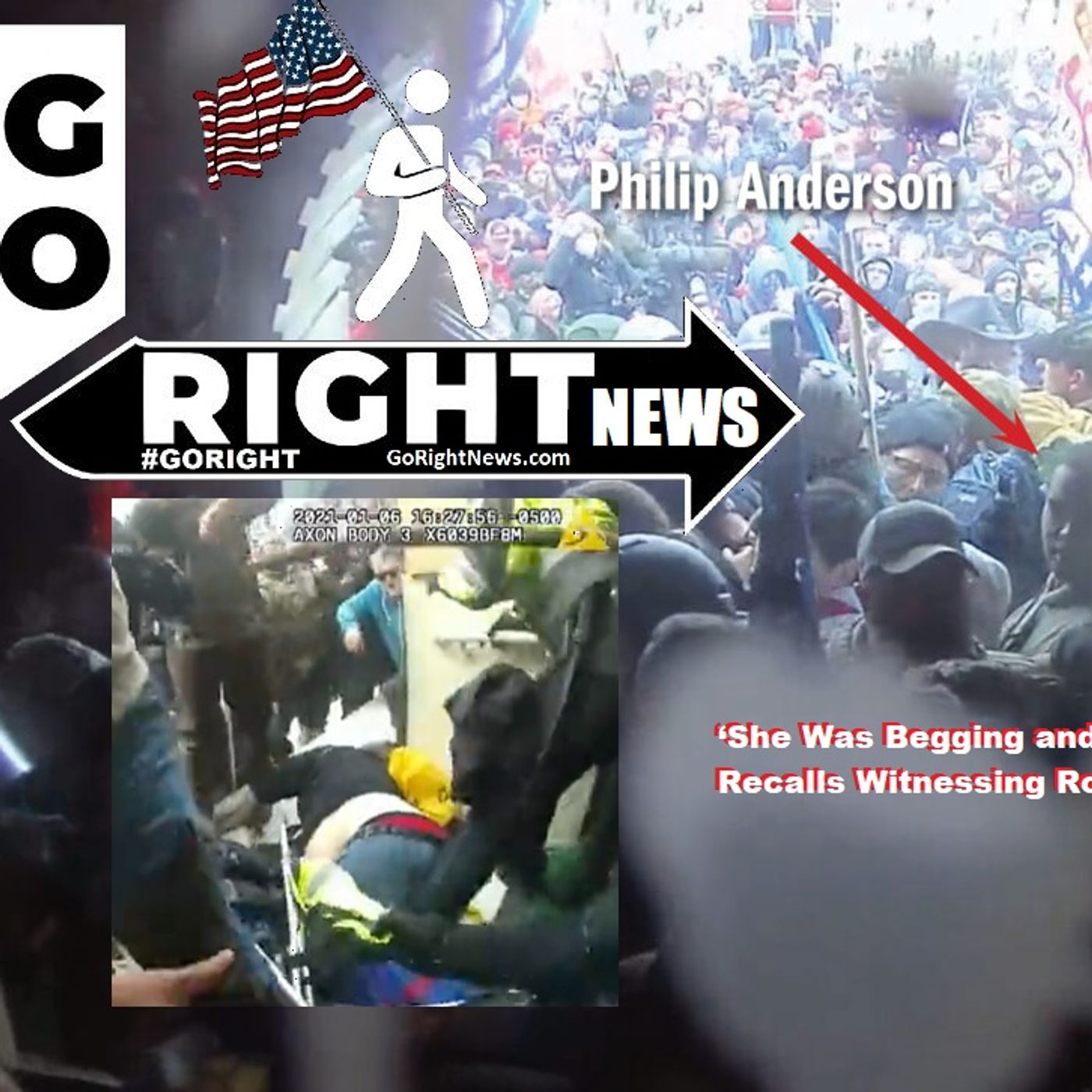 She Was Begging and Pleading Jan 6 Protester Recalls Witnessing Rosanne Boyland Die