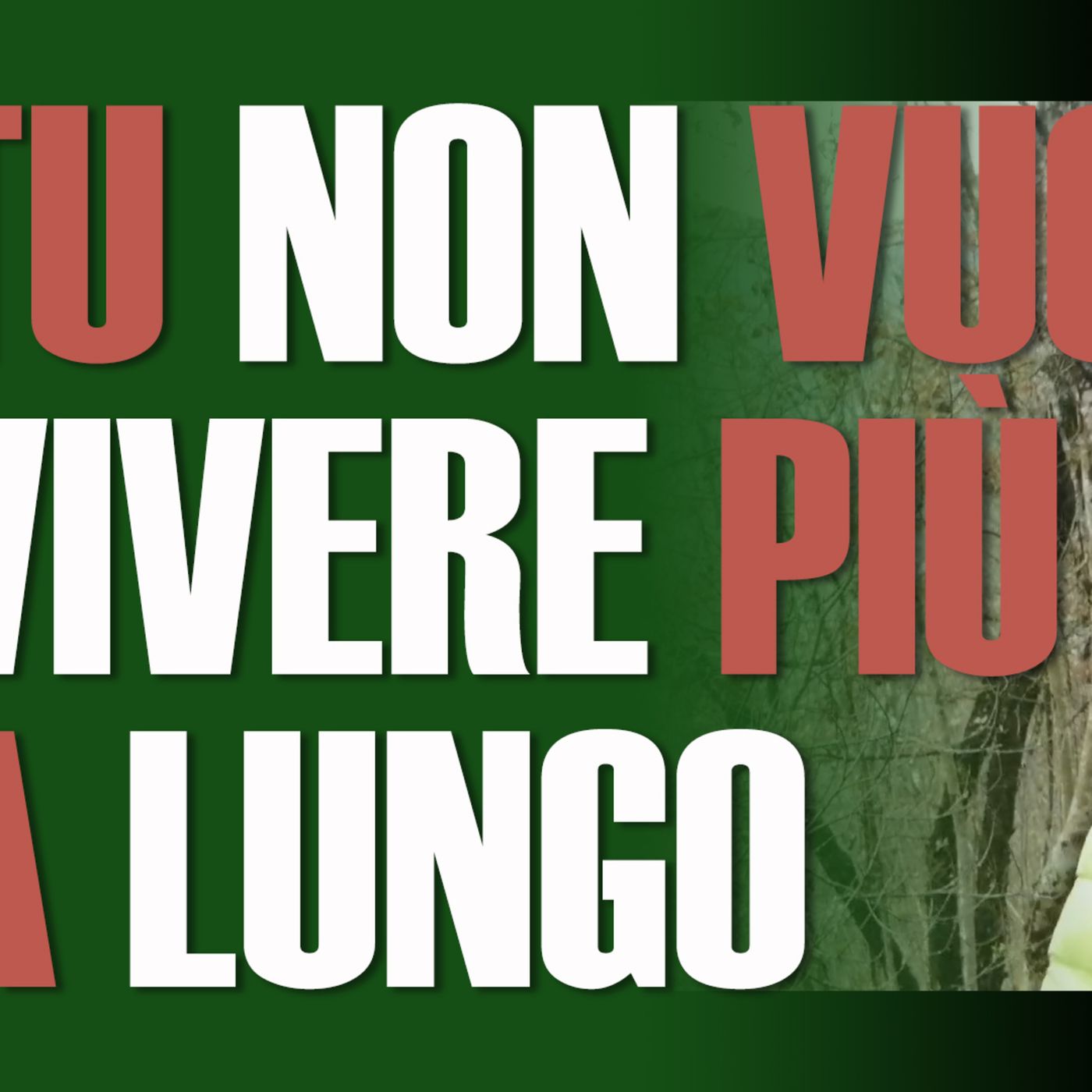 TU non vuoi di VIVERE più a LUNGO episode artwork