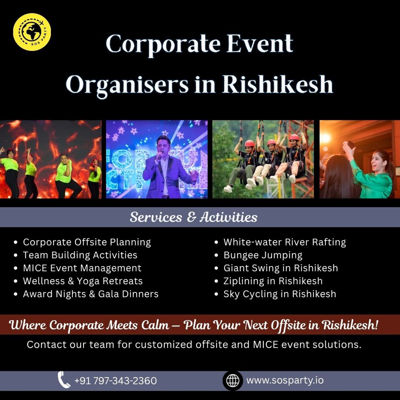 Corporate Team Outings in Rishikesh