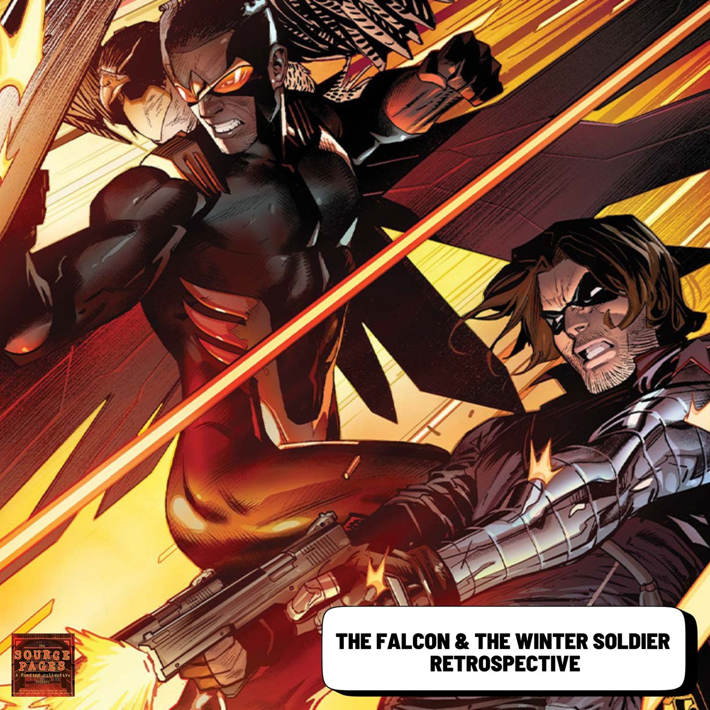 The Falcon and The Winter Soldier Retrospective/ All New Captain America episode artwork