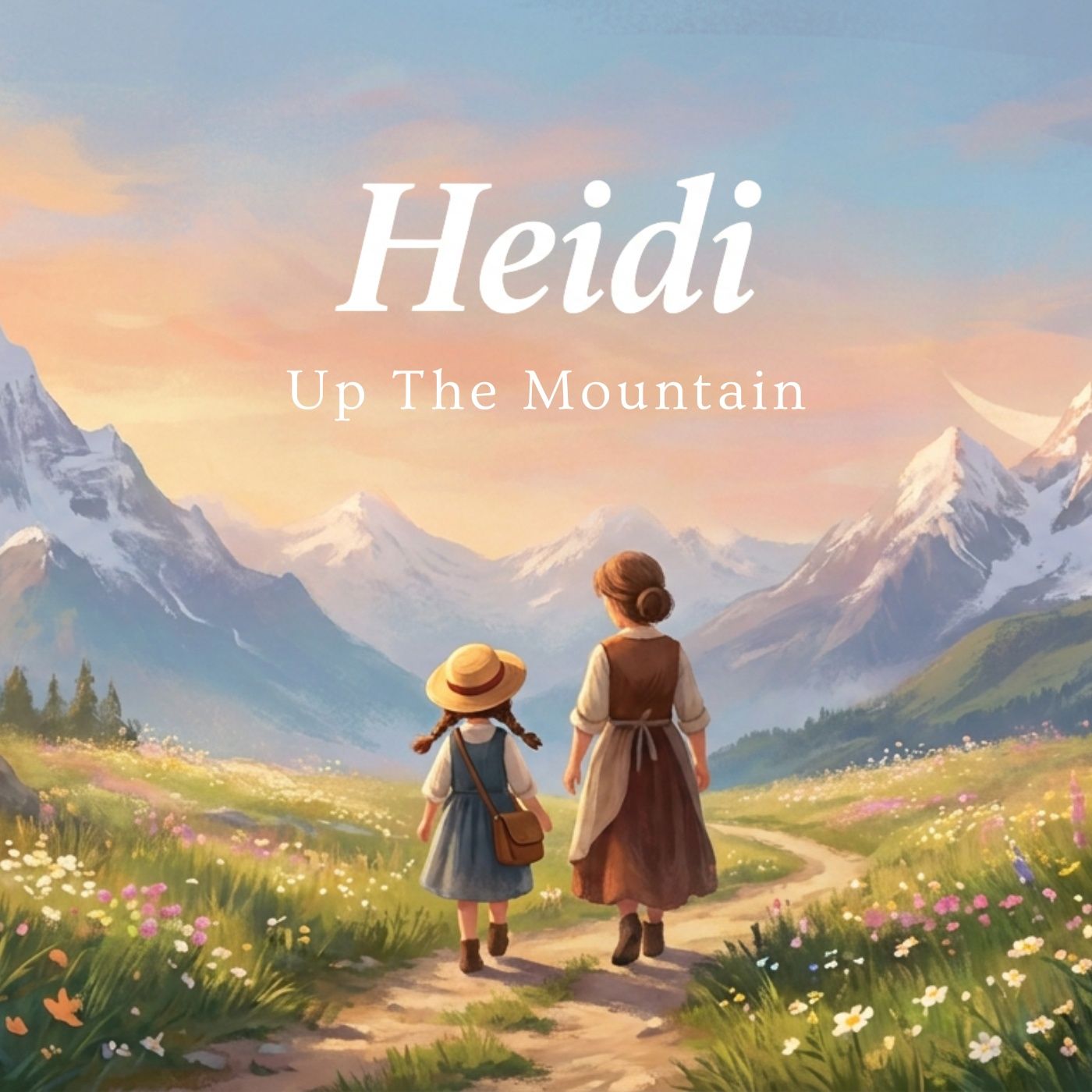 Heidi — Chapter 1: Up the Mountain to Alm-Uncle ⛰️🌙 (A Peaceful Bedtime Story for Adults)