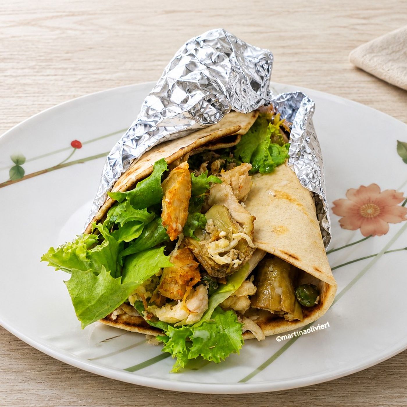 Piadina con pollo, carciofi e piselli episode artwork
