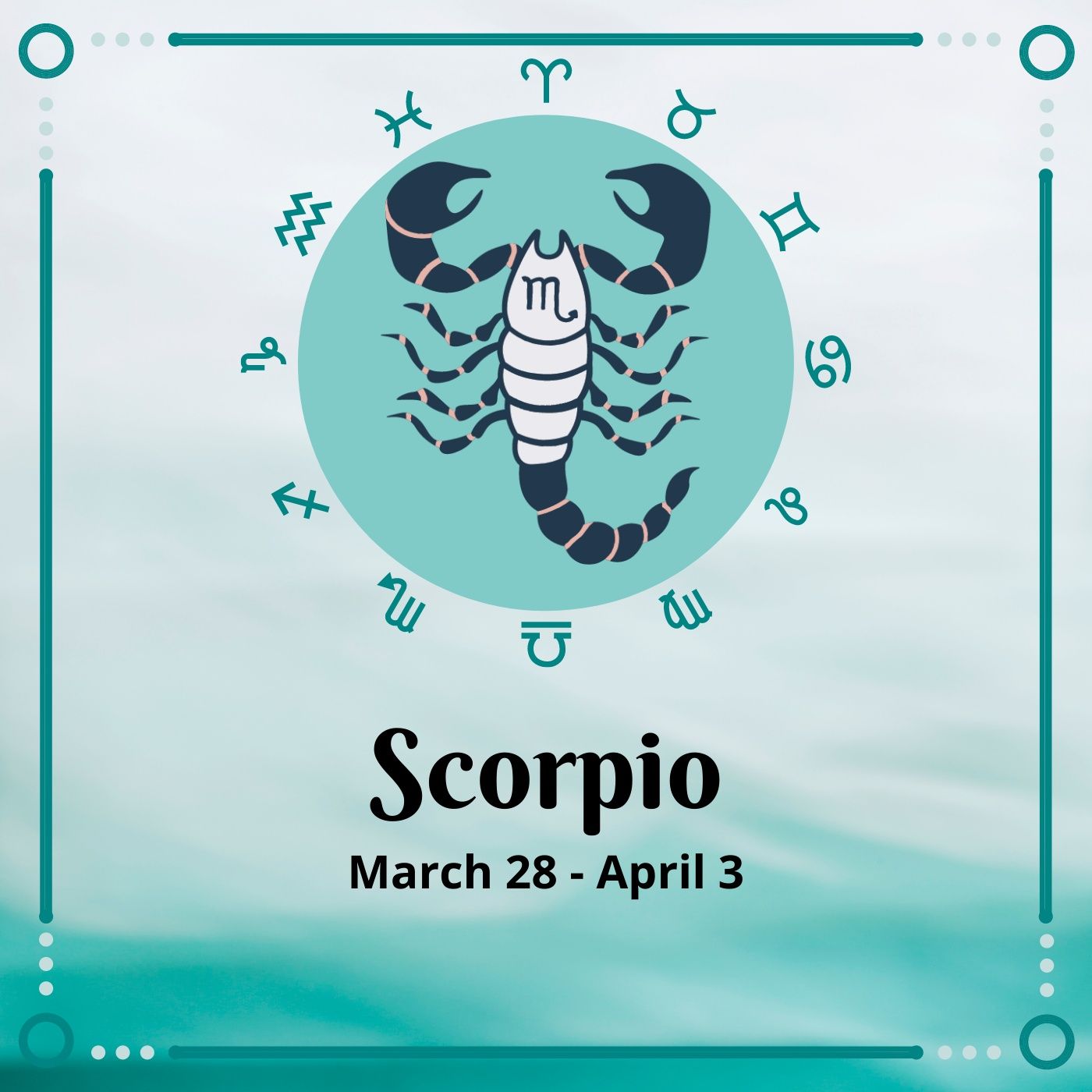 Scorpio Horoscope: March 28 - April 3