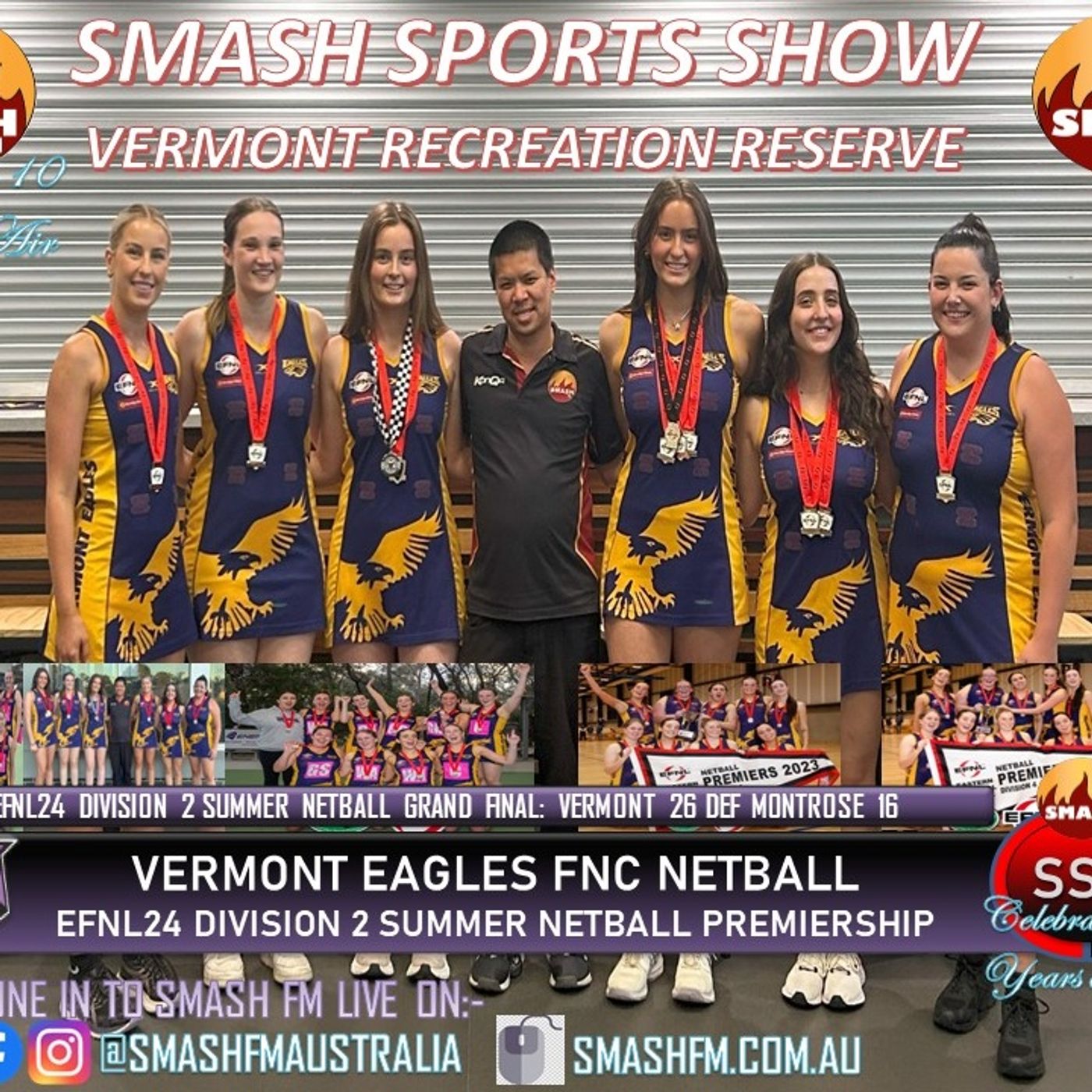 SSS10THYR: Vermont FNC EFNL24 Division 2 Summer Netball Premiership Interviews 150324