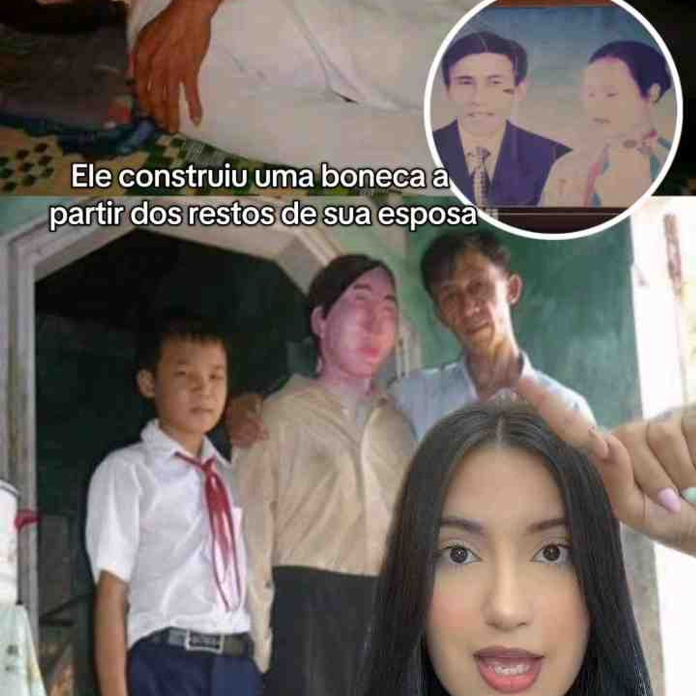 Ele construiu uma boneca a partir dos restos de sua esposa. _truecrime _casoscriminais _casosreais _crimes _crimesreais(