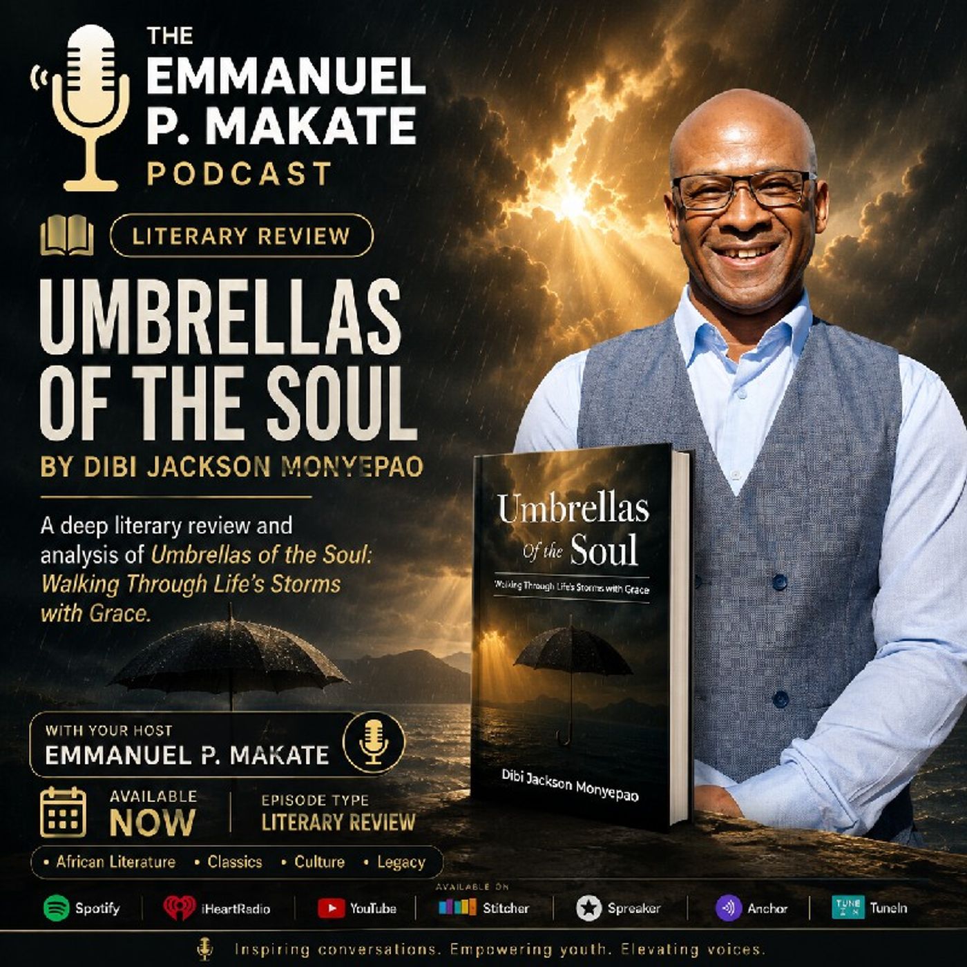 Talking Umbrellas of the Soul by Mr Dibi Jackson Monyepao with Emmanuel Makate. episode artwork