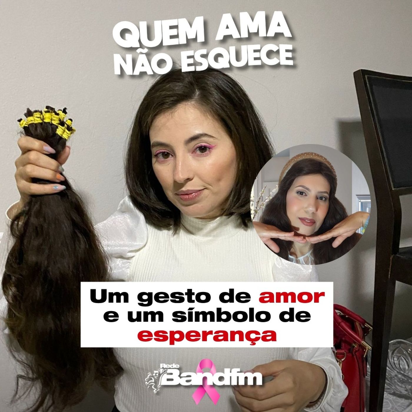 UM GESTO DE AMOR E UM SÍMBOLO DE ESPERANÇA - ESPECIAL OUTUBRO ROSA | QUEM AMA NÃO ESQUECE 20/10/25