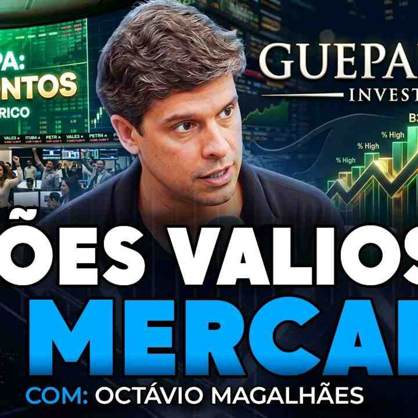 AS LIÇÕES DE 25 ANOS NA BOLSA PRA VOCÊ GANHAR DINHEIRO _ Guepardo Investimentos _ Os Economistas 219 episode artwork