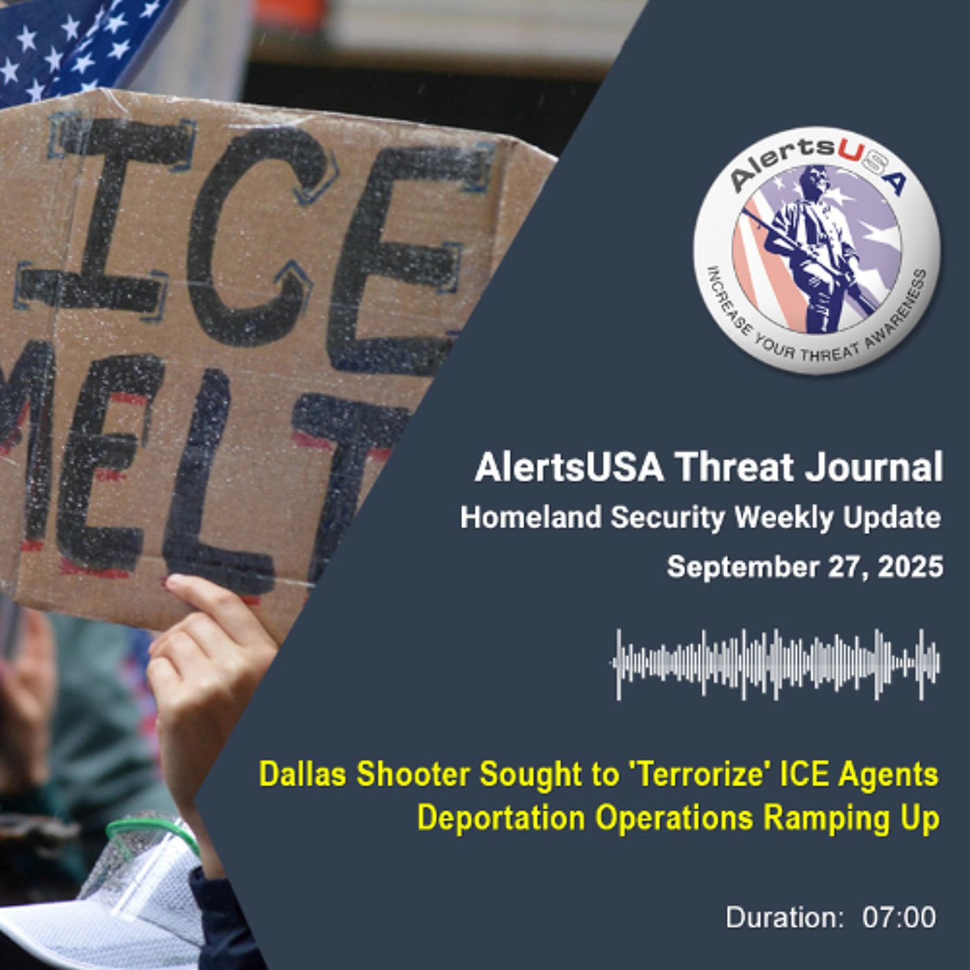 Homeland Security Weekly Update - Sept 27, 2025