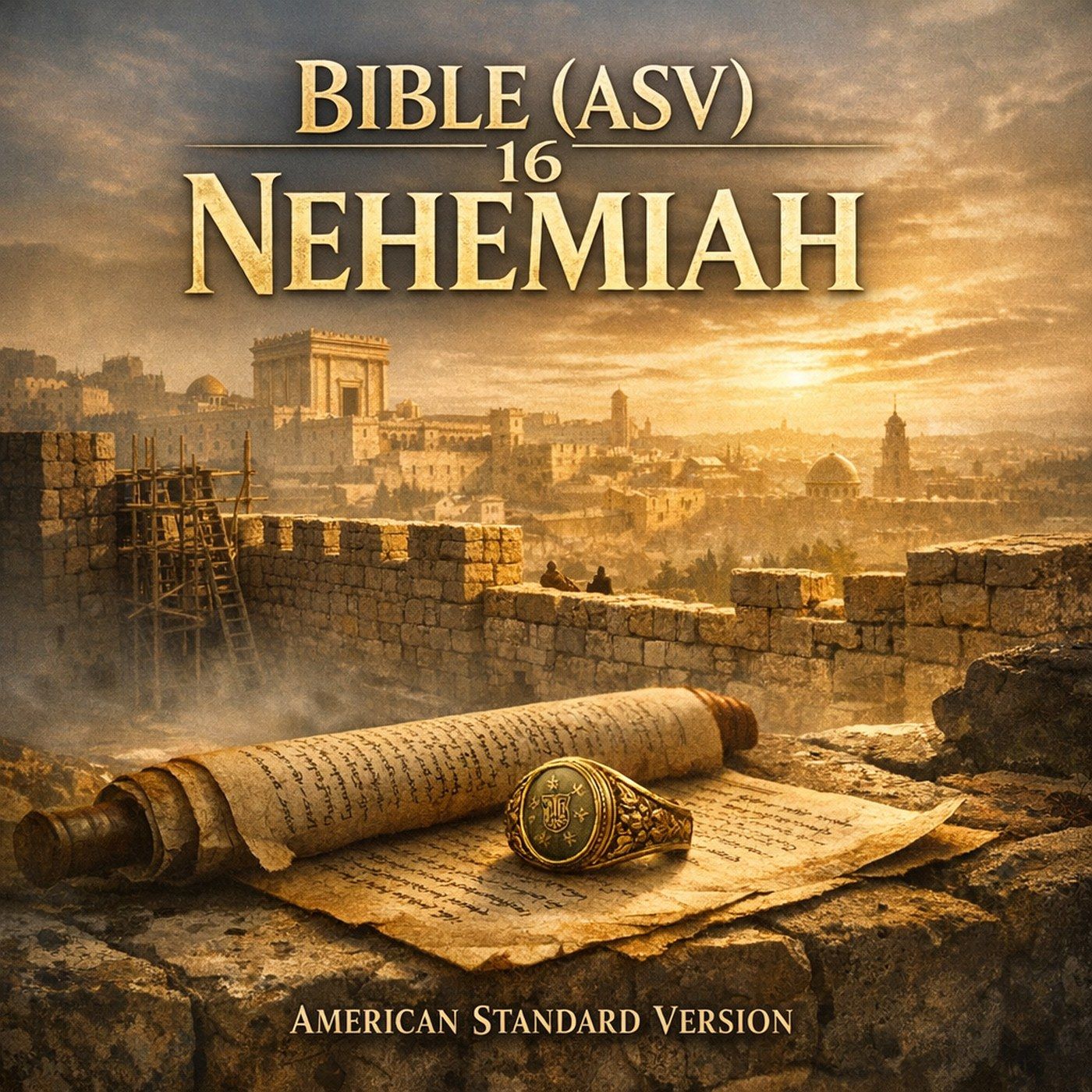 🟡 Bible (ASV) 16: Nehemiah (Full Audiobook) | American Standard Version episode artwork