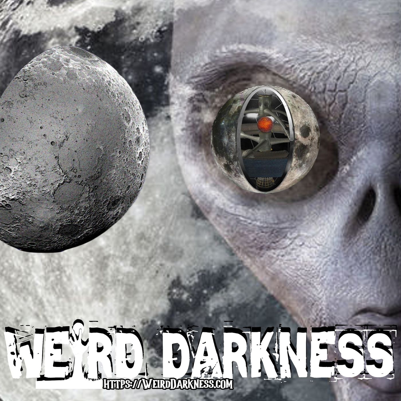“COULD OUR MOON BE AN ALIEN SPACESHIP?” and More Creepy True Tales! #WeirdDarkness