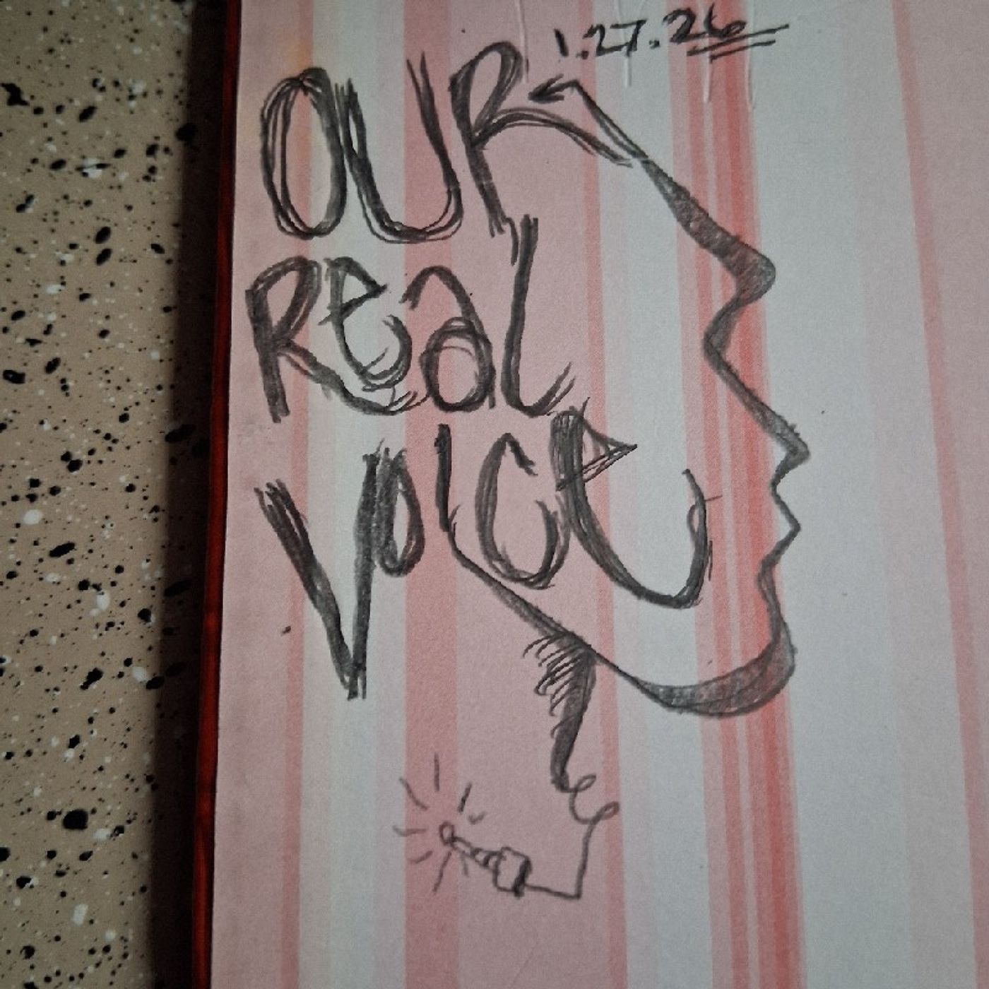 OUR REAL VOICE episode artwork