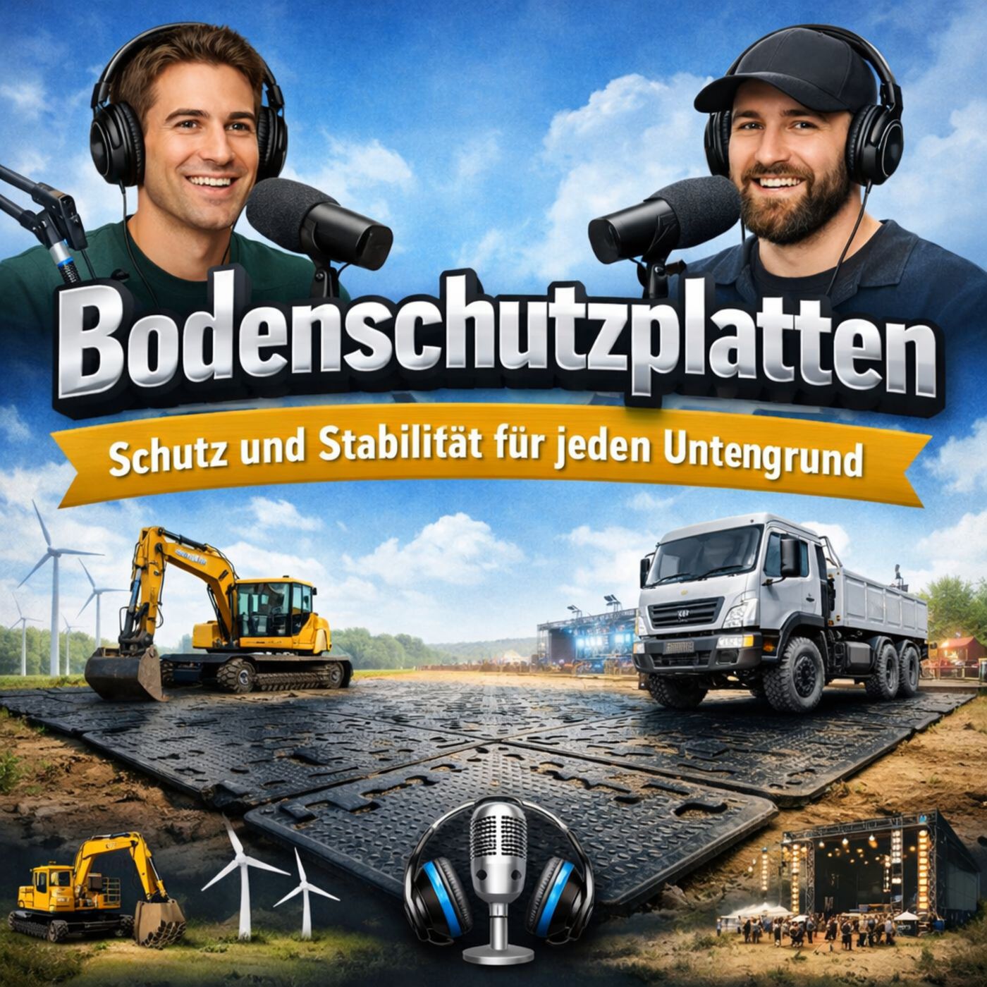 Bodenschutzplatten – Schutz und Stabilität für jeden Untergrund