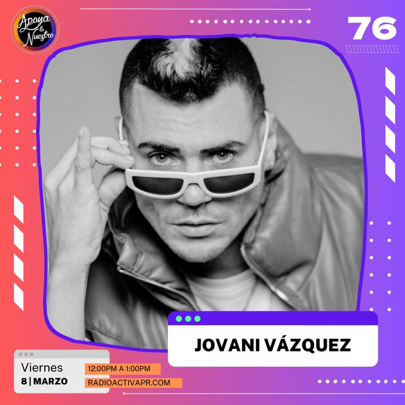 Apoya Lo Nuestro | Luis Molina Casanova , Jovani Vázquez , Kiko Blade , Auudi , Sulymar & Yamil Rivera