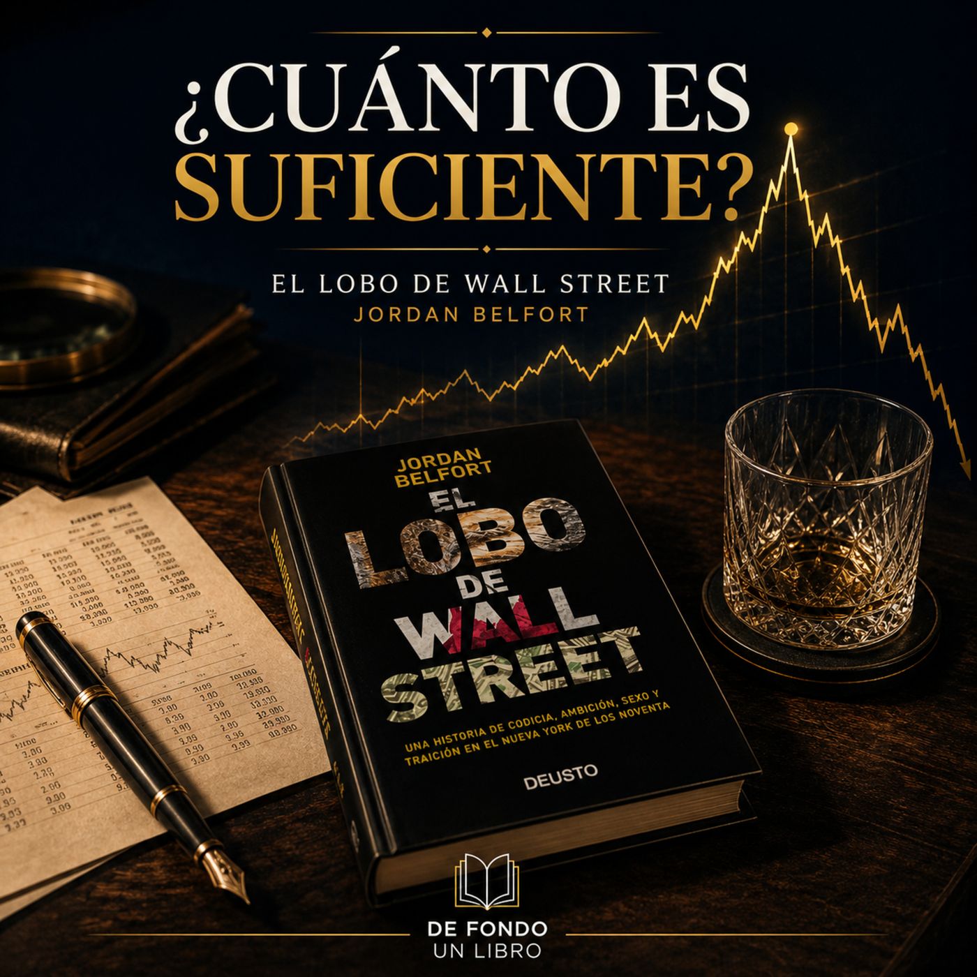Portada de De fondo un libro