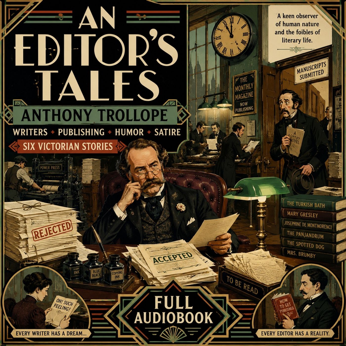 An Editor's Tales by Anthony Trollope | Victorian Publishing, Writers, Humor & Literary Satire | Full Audiobook Part 1