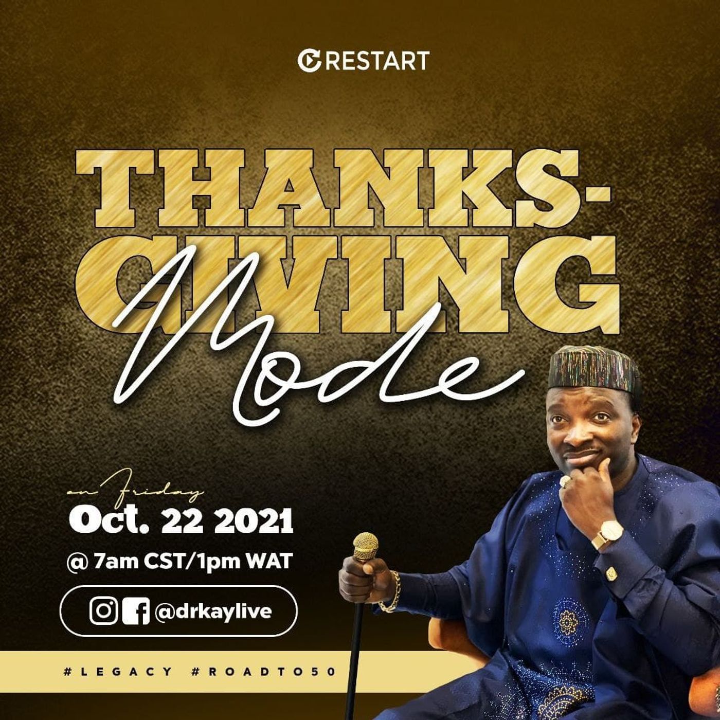 Restart (Thanksgiving Mode) - 22nd October 2021 episode artwork