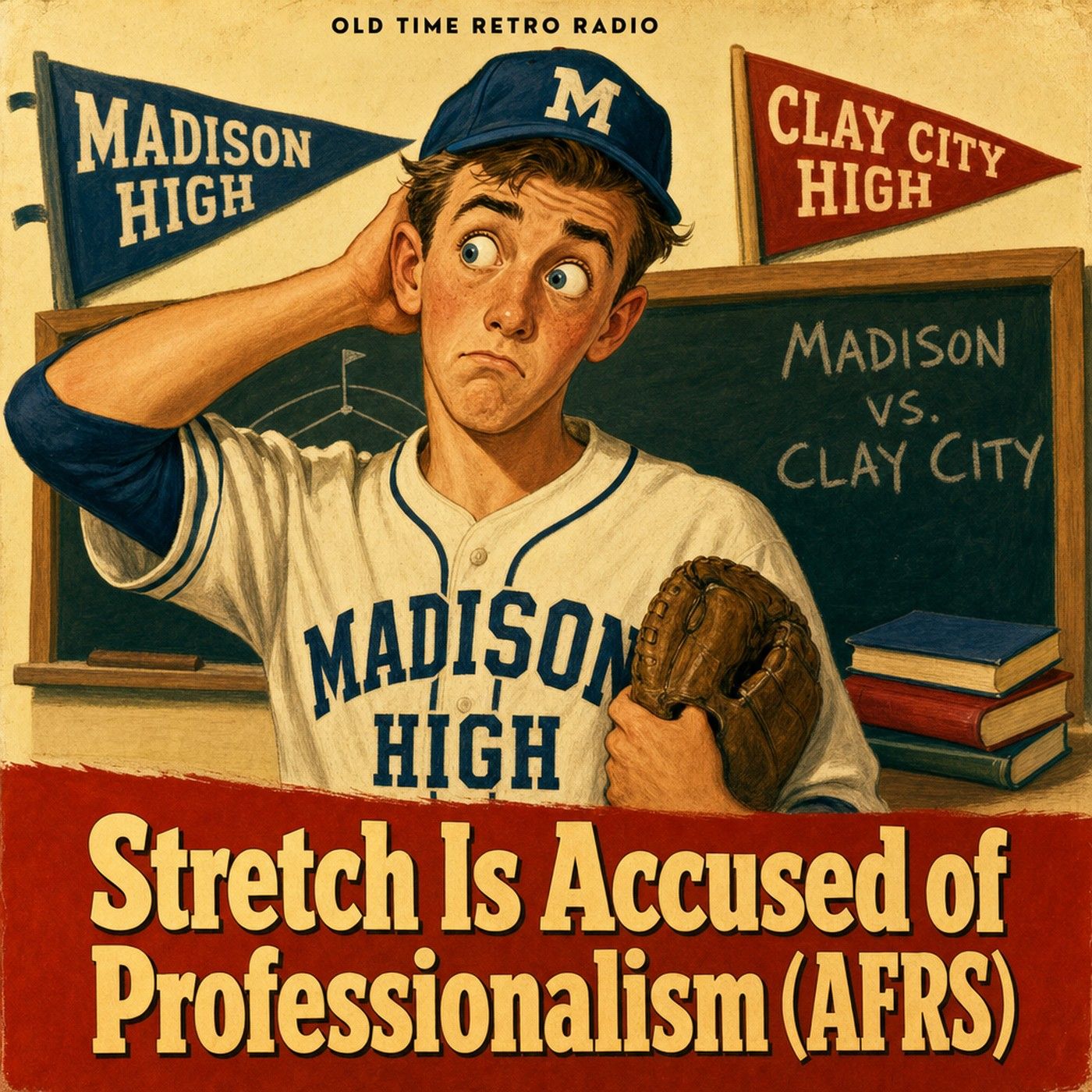 Our Miss Brooks - "Stretch Is Accused of Professionalism (AFRS)" (1955) episode artwork
