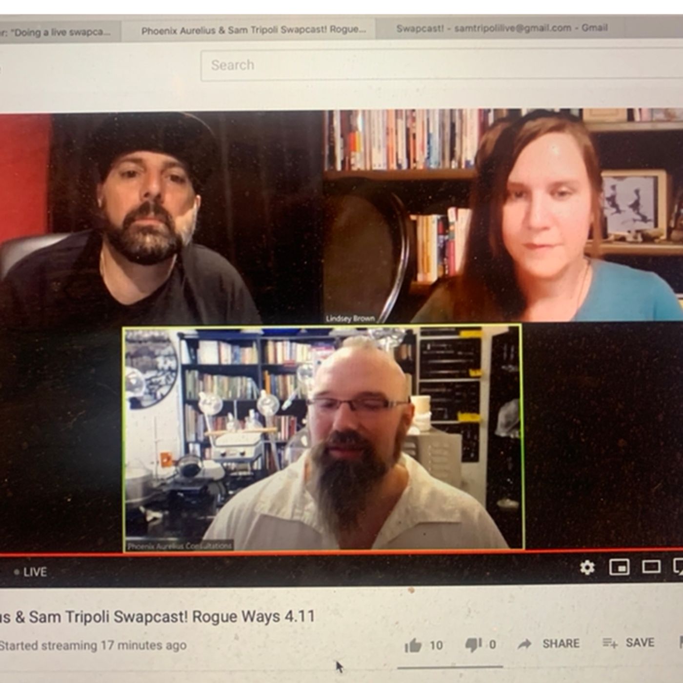 #350: Reptilians, Big Foot, Black Nobility IDF Reading w/ Phoenix Aurelius & Lindsey Scharmyn