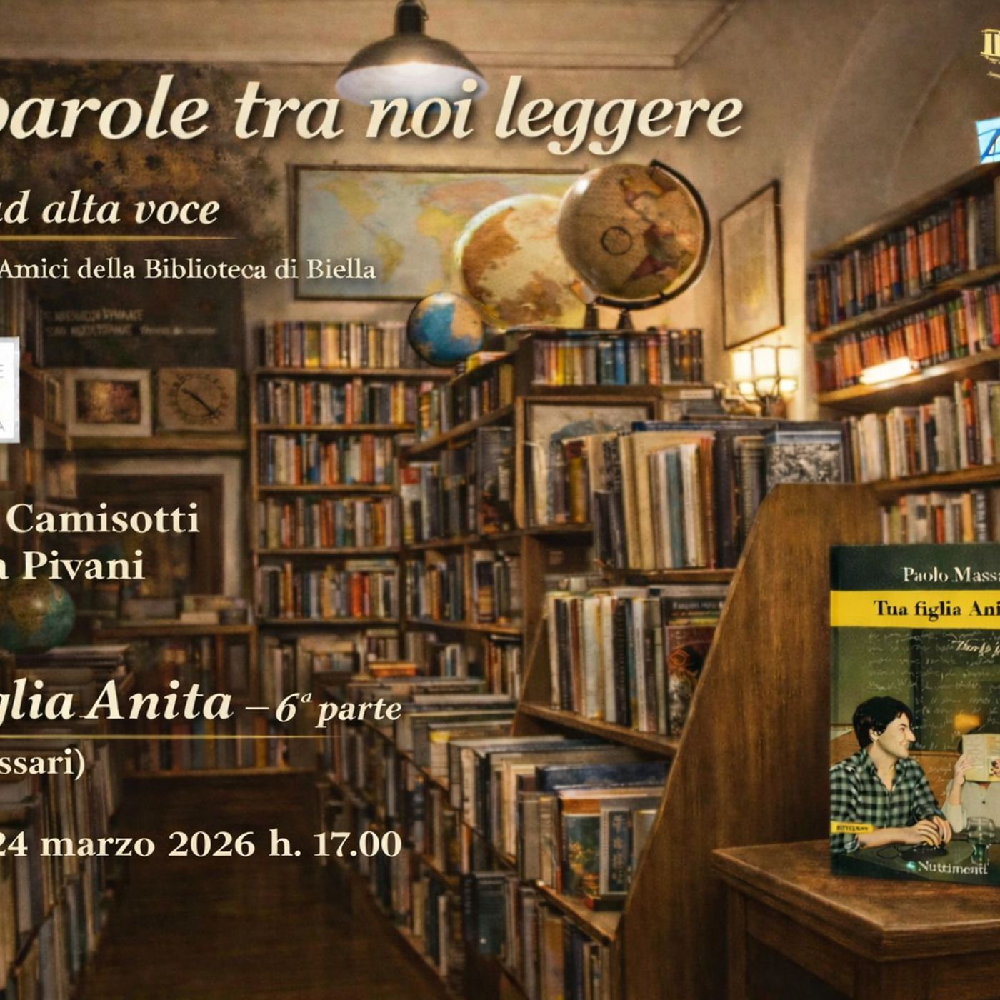 Le  parole tra noi leggere i libri ad alta voce - Mi figlia Anita   sesta puntata episode artwork