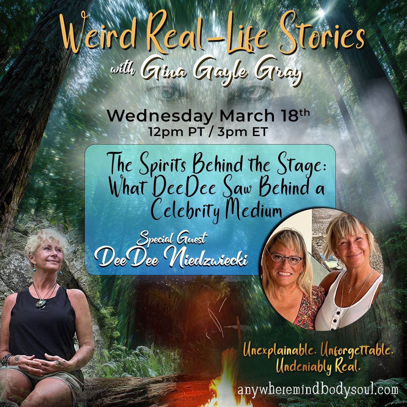 The Spirits Behind the Stage: What DeeDee Saw Behind a Celebrity Medium episode artwork