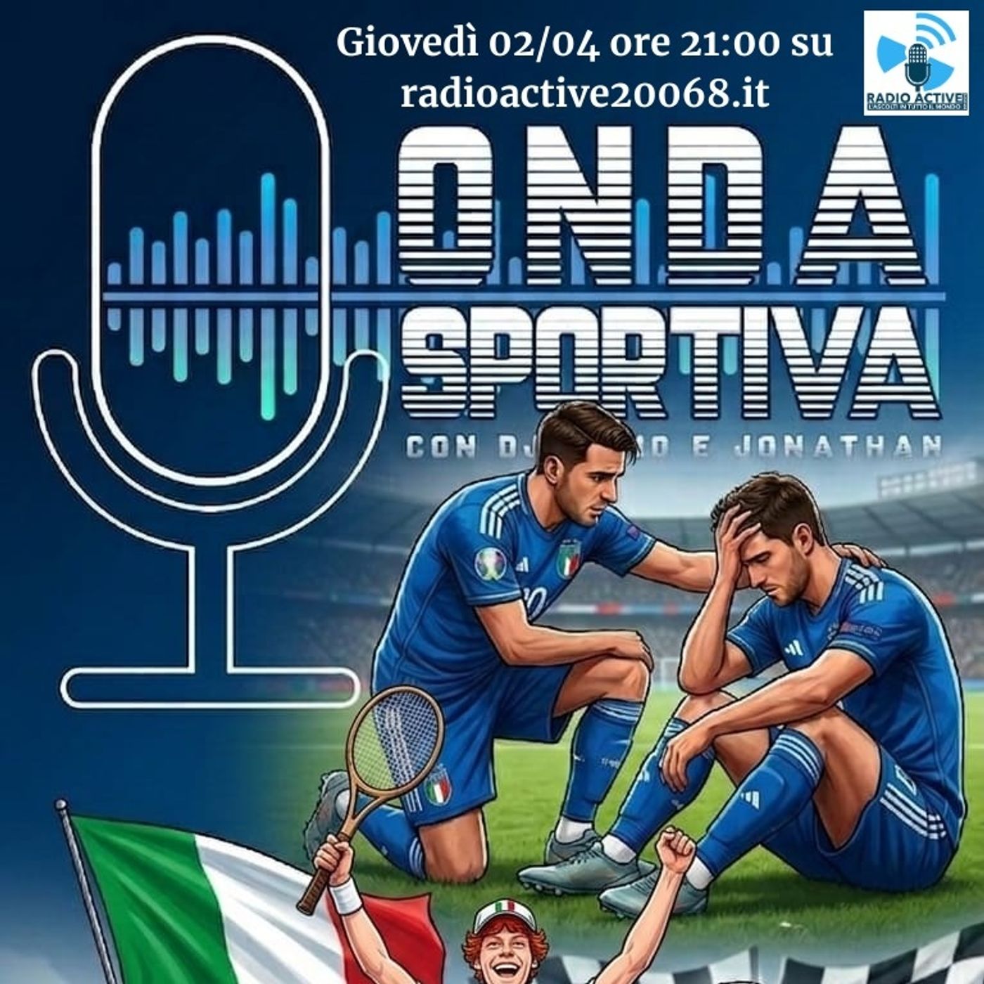 Puntata del 02 aprile - Corsa a Inzago - Disfatta Italia Calcio Federico Casotti - Motorsport episode artwork