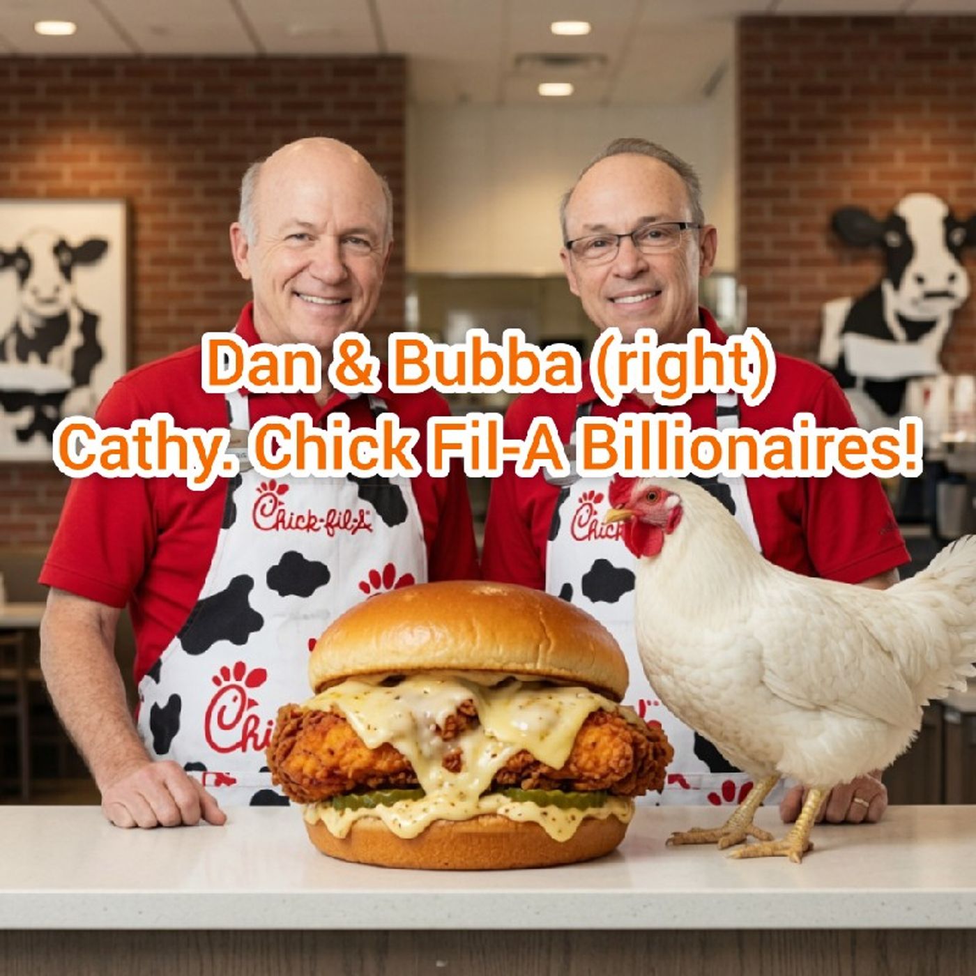 Bubba and Dan Cathy! The Chick Fil-A Billionaires! episode artwork