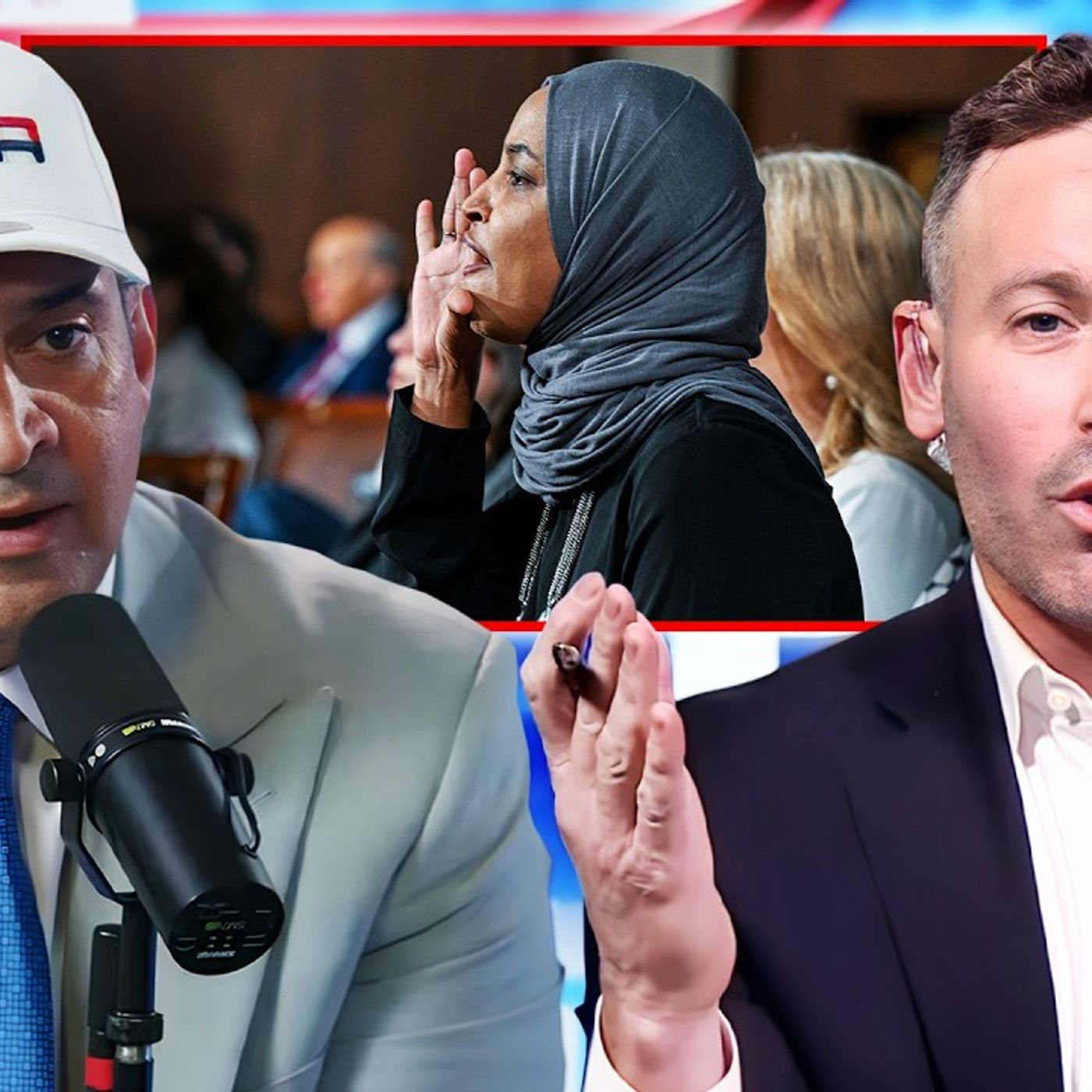 “Ilhan Omar Is Angry & Bitter! ”- State of the Union Drama Erupts Over Anti-Trump Protests