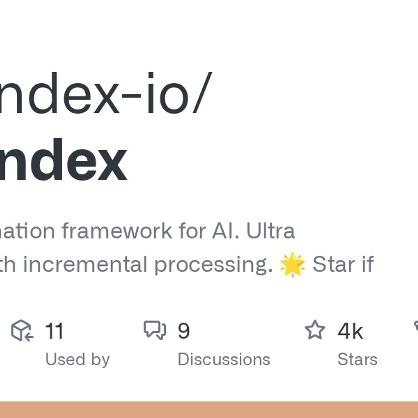 GitHub - cocoindex-io/cocoindex: Data transformation framework for AI. Ultra performant, with incremental processing. 🌟 Star if you like it!