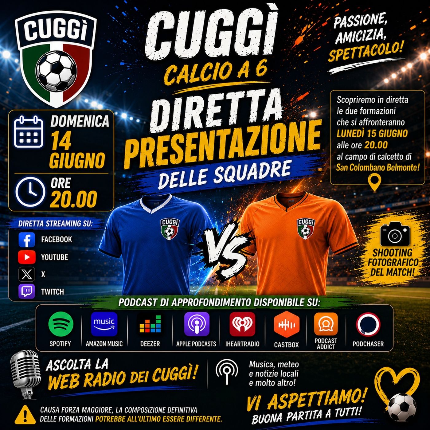 Le Formazioni del 15-06-26 episode artwork
