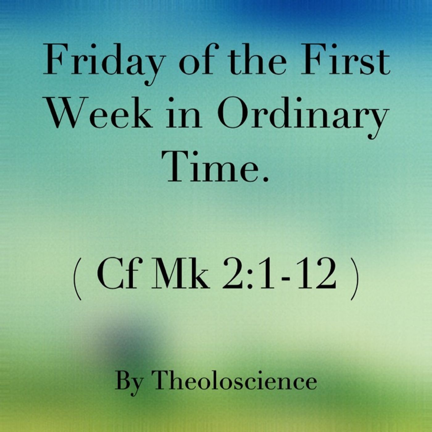 Theoloscience