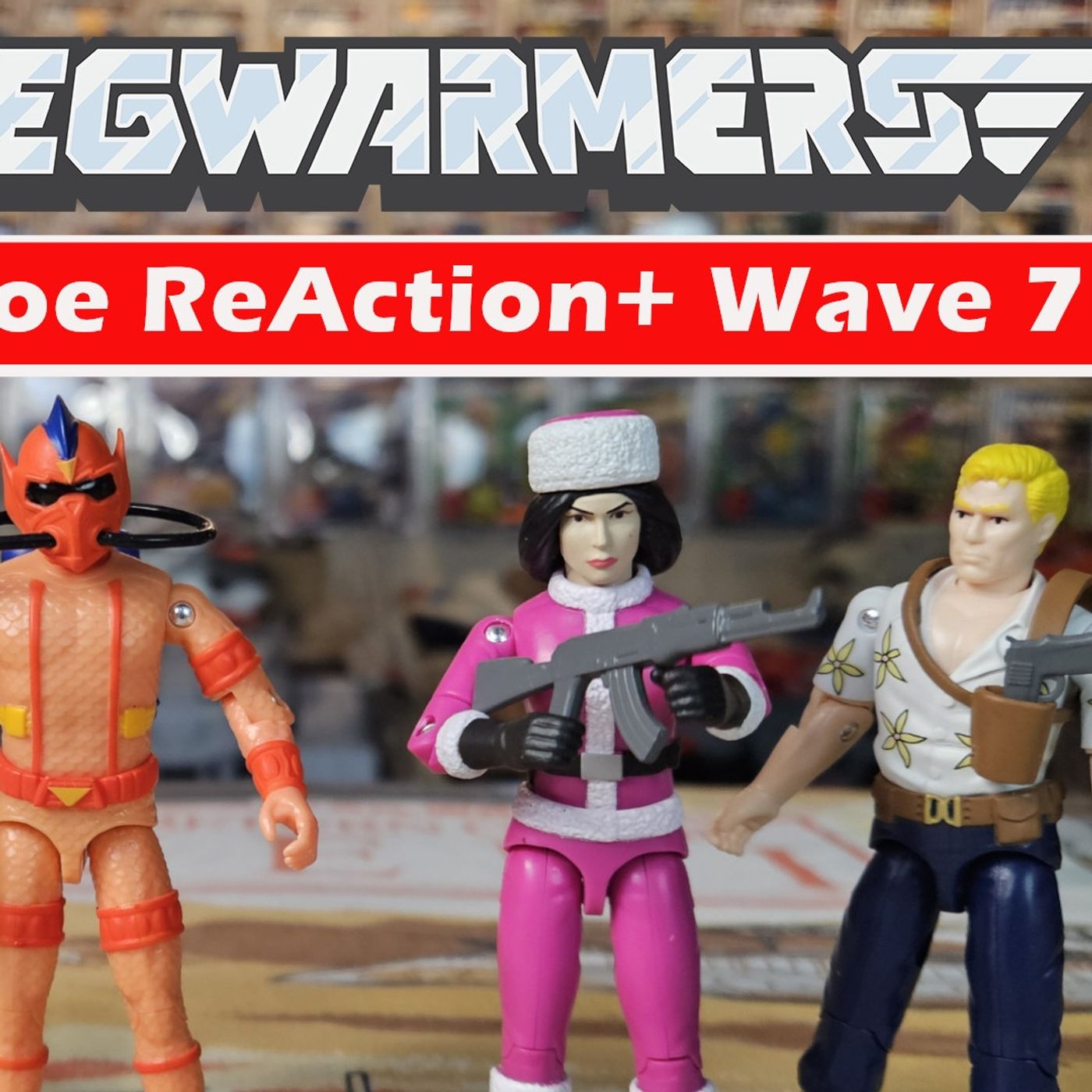 GIJoe ReAction+ Wave 7 O-Ring Figures  - Pegwarmers #229