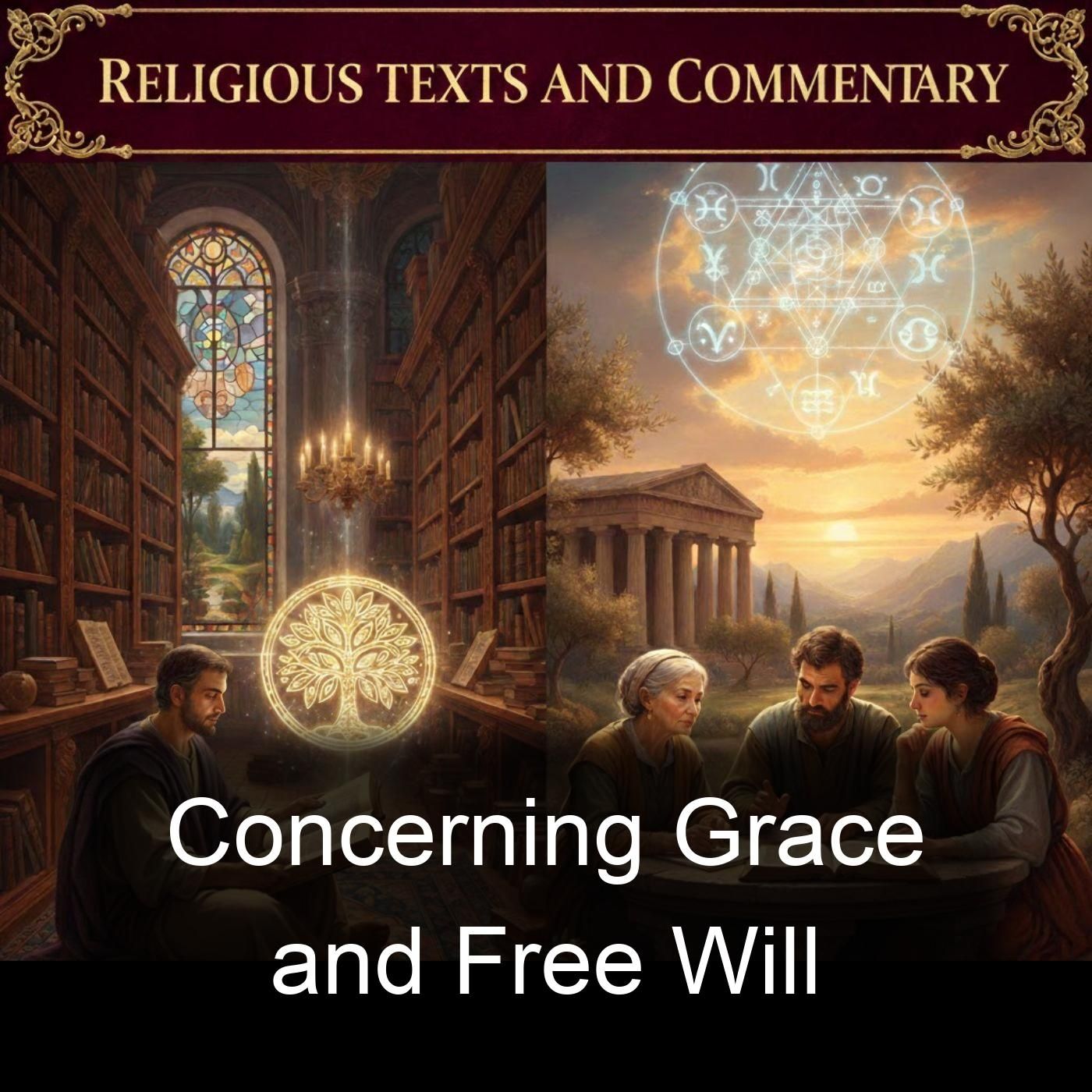 Concerning Grace and Free Will cover art