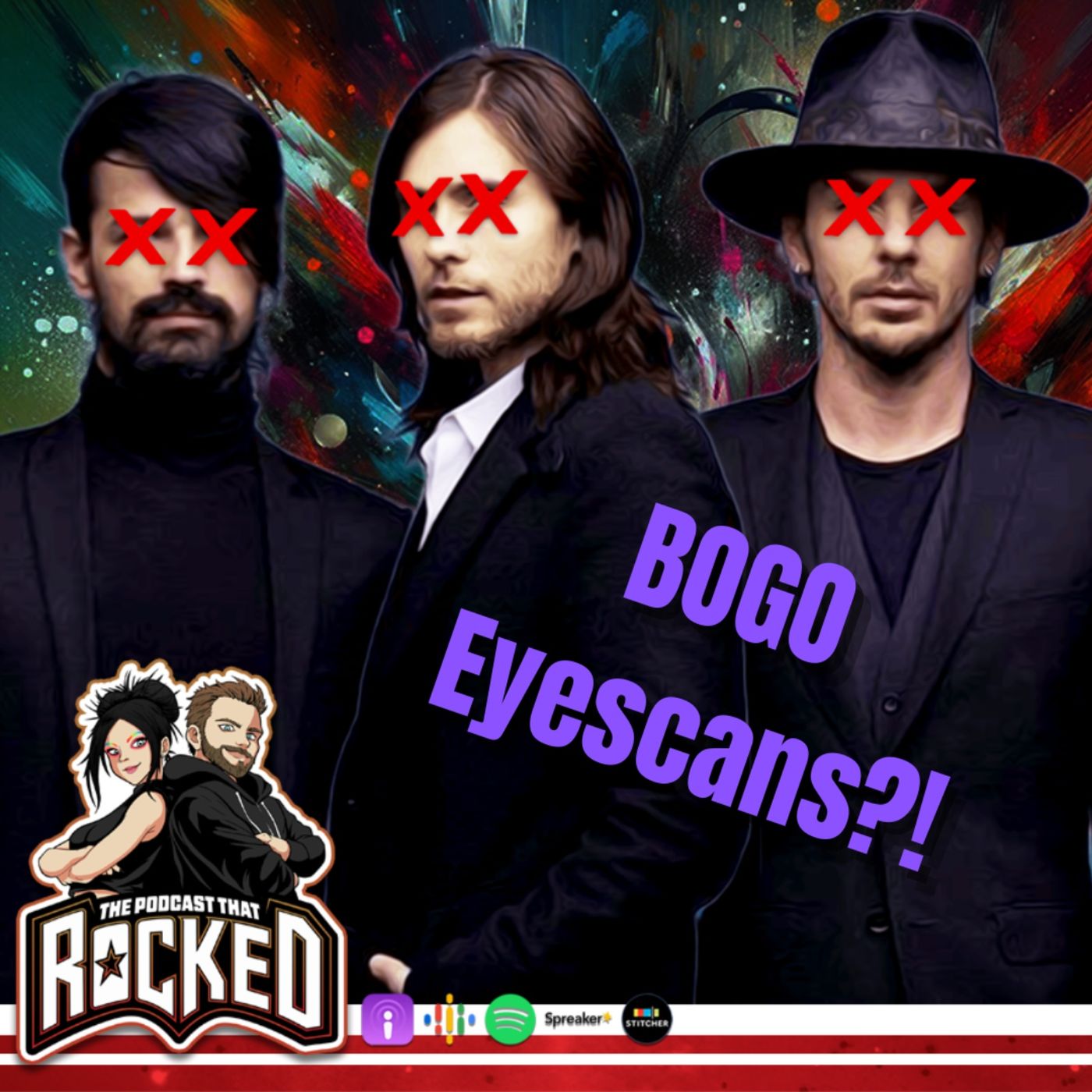 30 SECONDS TO MARS Wants Your Eye Scan For Free Tickets | The Podcast That Rocked