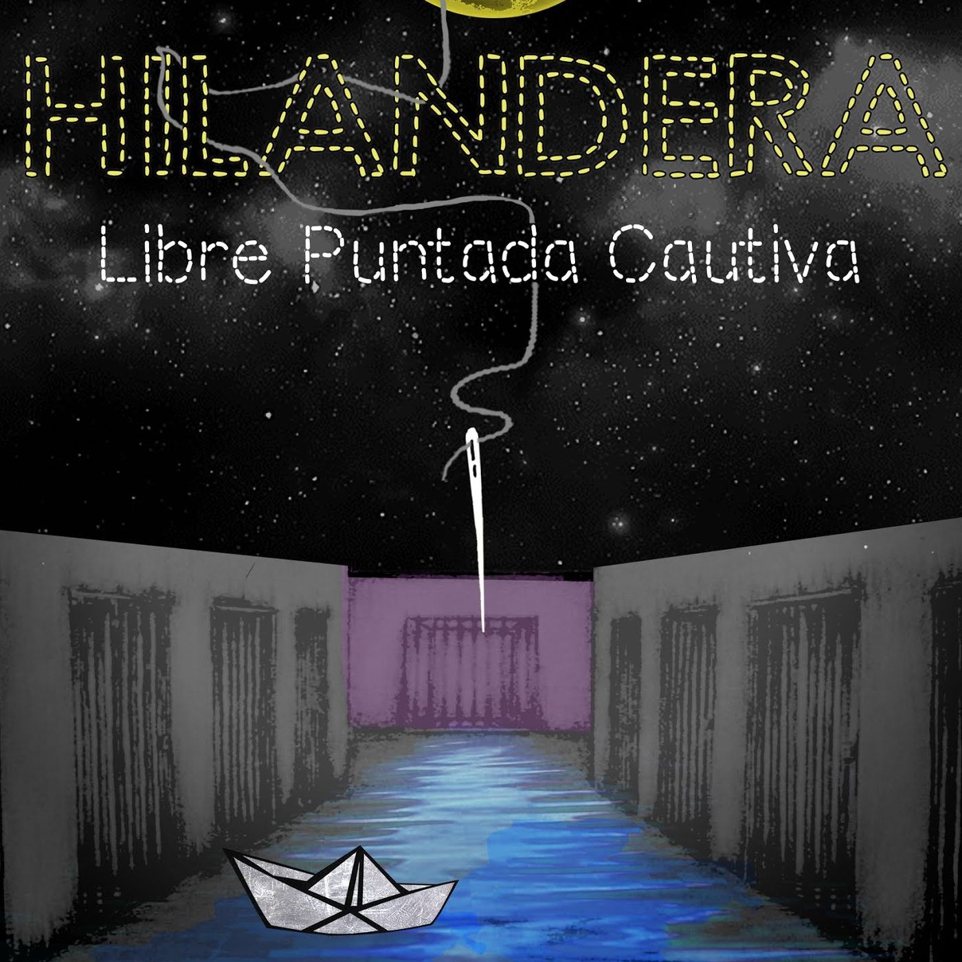 Hilandera, libre puntada cautiva