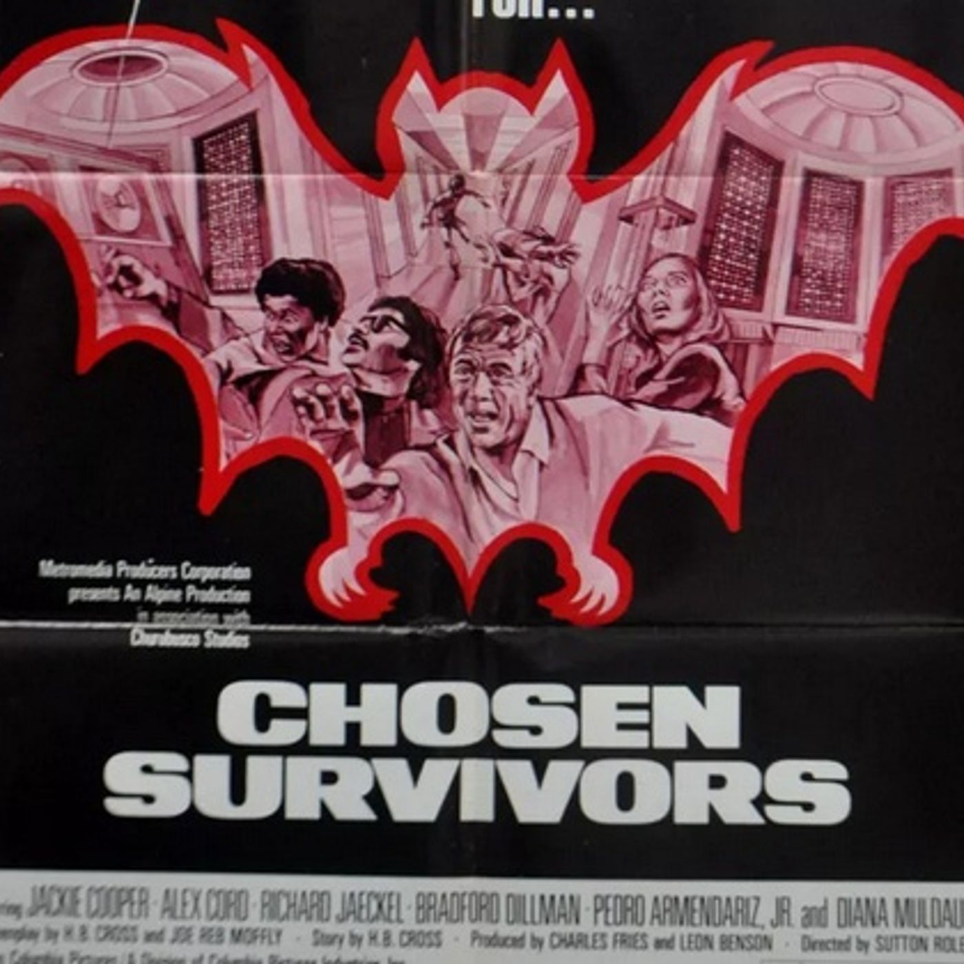 Chosen Survivors (1974) Post Apocalyptic Bunker Bat Attack? episode artwork