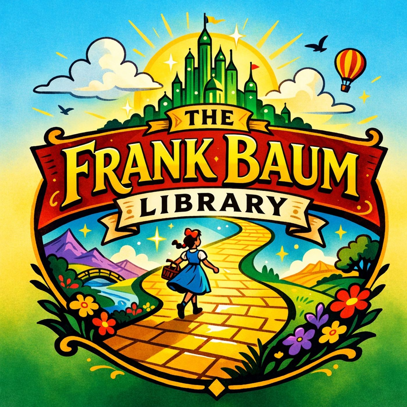 The Frank Baum Library cover art