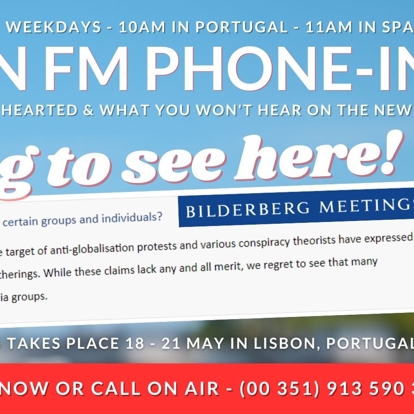 "...claims lack any and all merit" - Bilderberg meet in Lisbon, Portugal, May 2023 episode artwork