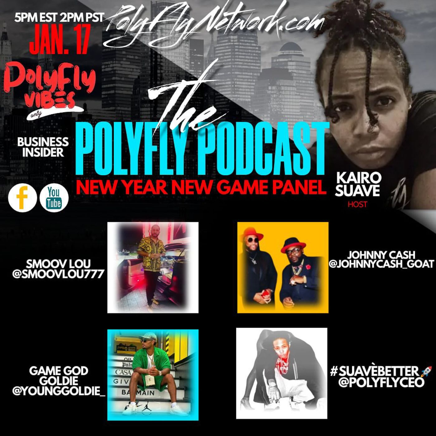 3 MUCH GAME GOLDIE SMOOV LOU JOHNNY CASH HOSTED BY KAIRO SUAVÉ PART 1