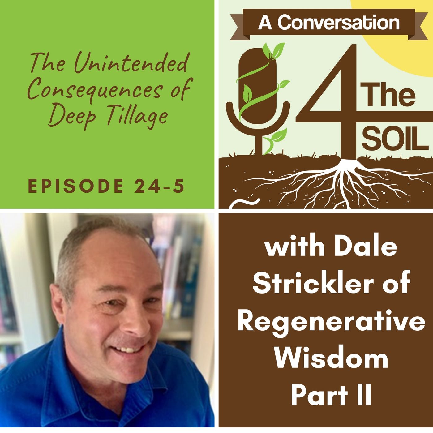 Episode 24 - 5: The Unintended Consequences of Deep Tillage with Dale Strickler of Regenerative Wisdom Part II