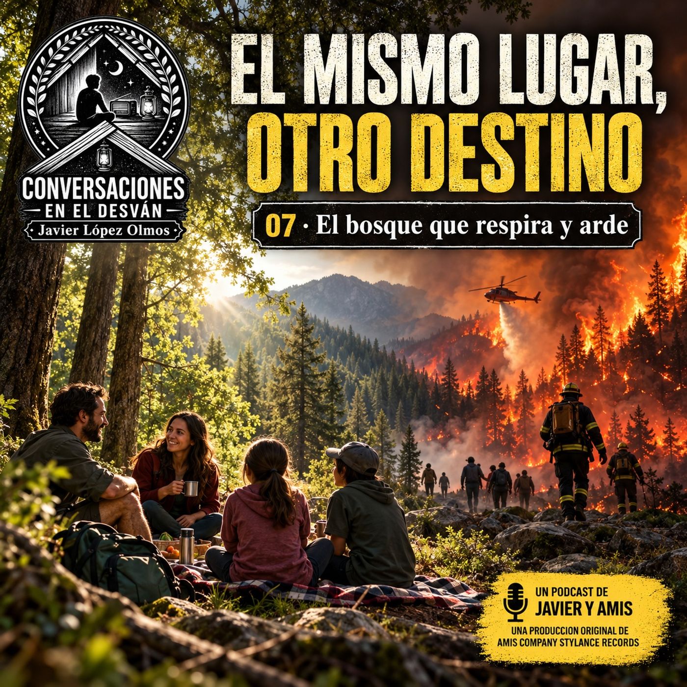 El mismo lugar, otro destino - 07 - El bosque que respira y arde | Javier López Olmos