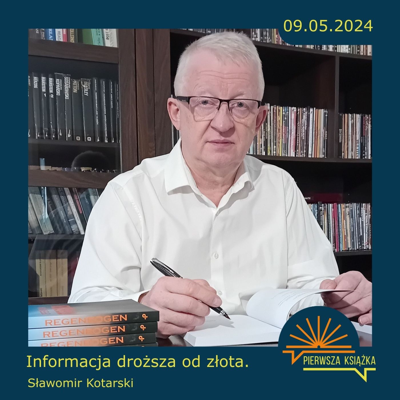 PIERWSZA KSIĄŻKA - Literatura na fali !