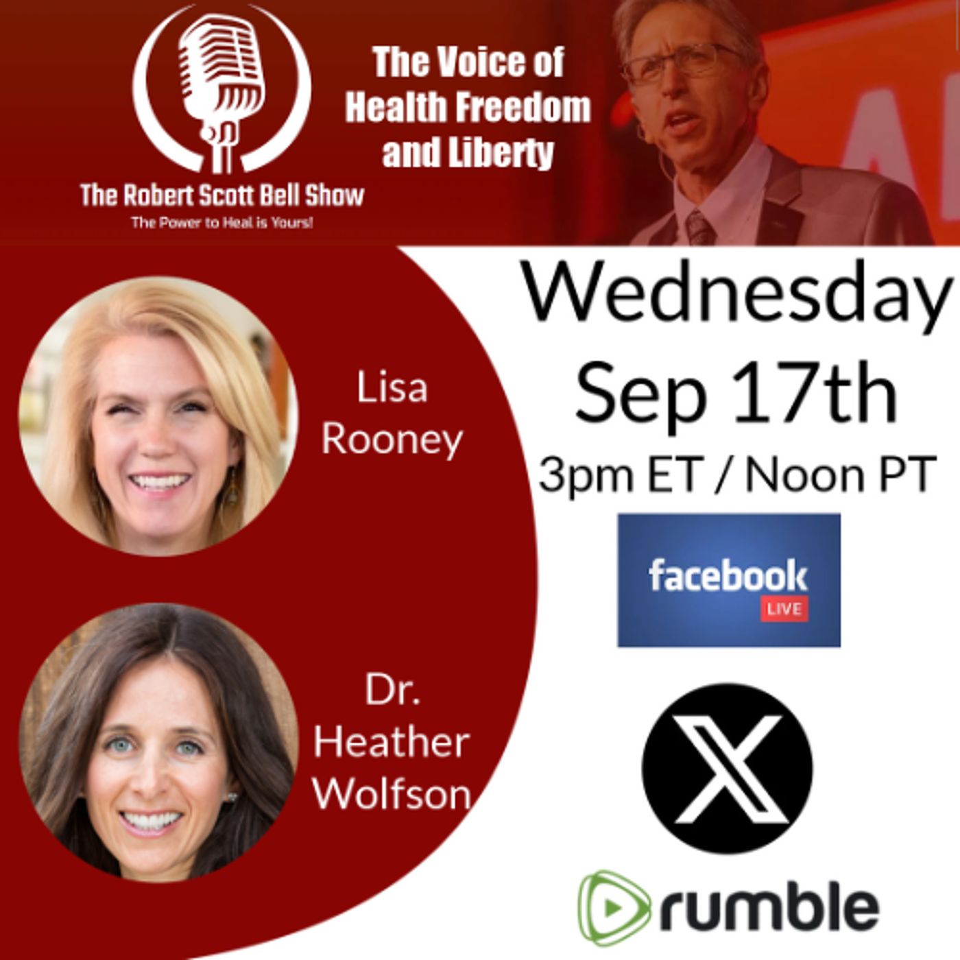 Senate Ploy Against RFK, Lisa Rooney, Arthritis, Emotion Healing, Dr. Heather Wolfson, Quantum Leap Into Health - The RSB Show 9-17-25 episode artwork