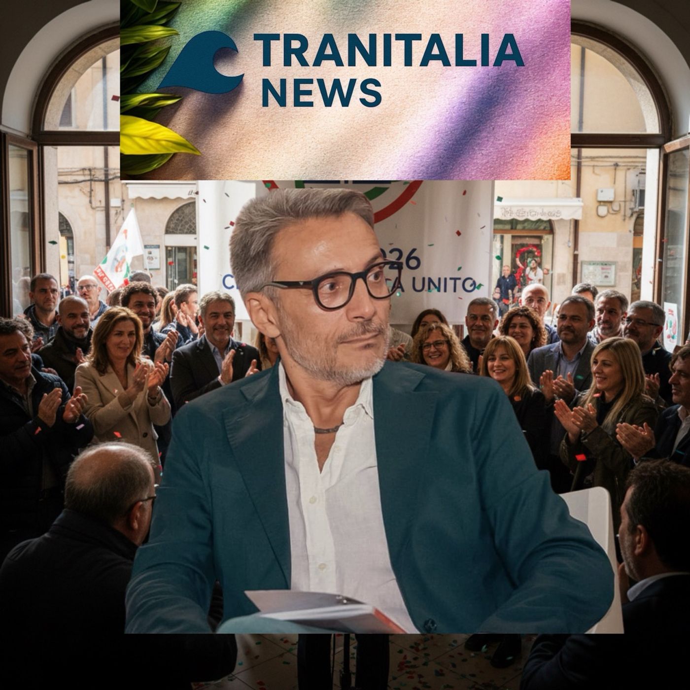 Partiamo da qui: Marco Galiano inaugura il Comitato Elettorale e compatta il centrosinistra verso le elezioni di Trani 2026