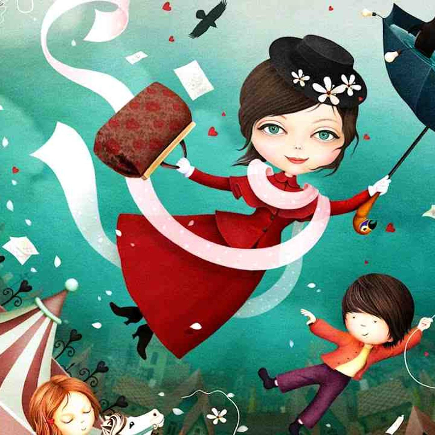 Sleep Meditation for Kids THE MAGICAL NANNY Calming Bedtime Story for Kids with Relaxing Music(MP3_160K) episode artwork